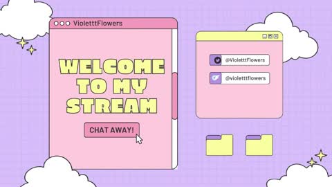 Violet Flowers online show from 06.07.26