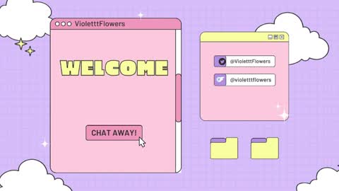 Violet Flowers online show from 06.08.26