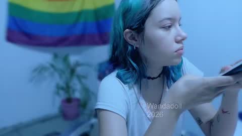 Snapshot of wandadoll chatting on 06.16.26 Wanda online show from 06.16.26