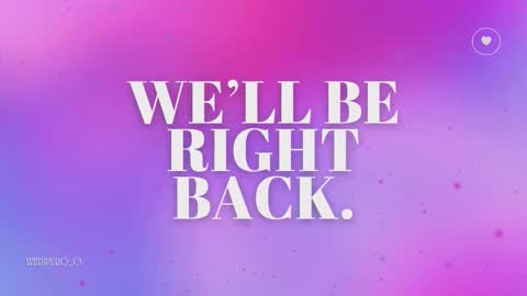 whispero_o online show from 10.29.25