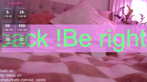 Xo Sadie online show from 02.05.25