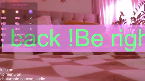 Xo Sadie online show from 04.08.26