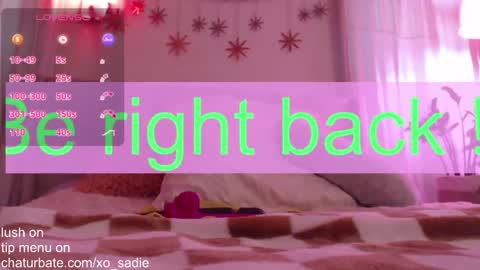 Xo Sadie online show from 04.12.26