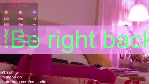 Xo Sadie online show from 05.25.26