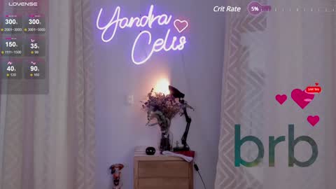 YANDRA CELIS online show from 12.12.24