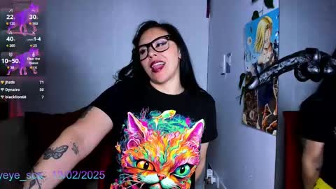 Snapshot of yeye_scs chatting on 02.13.25 Luna online show from 02.13.25