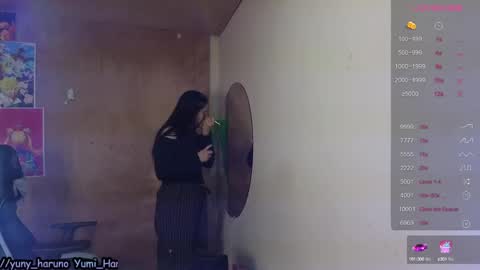 Snapshot of yuny_haruno chatting on 02.18.25 Haruno online show from 02.18.25