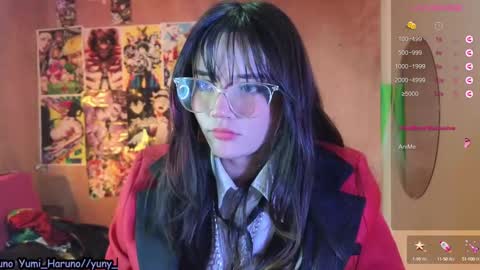 Snapshot of yuny_haruno chatting on 02.21.25 Haruno online show from 02.21.25