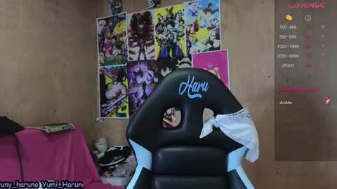 Snapshot of yuny_haruno chatting on 02.24.25 Haruno online show from 02.24.25