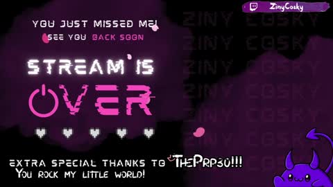 Ziny Cosky online show from 02.05.25