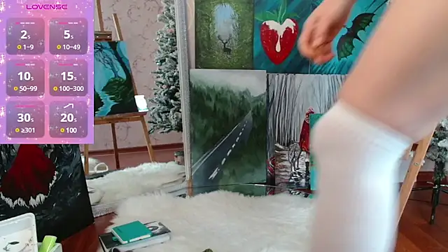 Snapshot of secret_library chatting on 01.03.25 secret library online show from 01.03.25