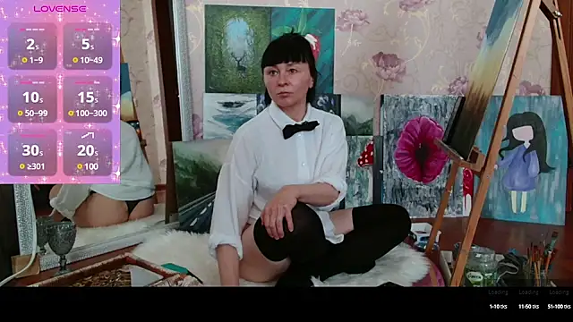 Snapshot of secret_library chatting on 02.08.25 secret library online show from 02.08.25