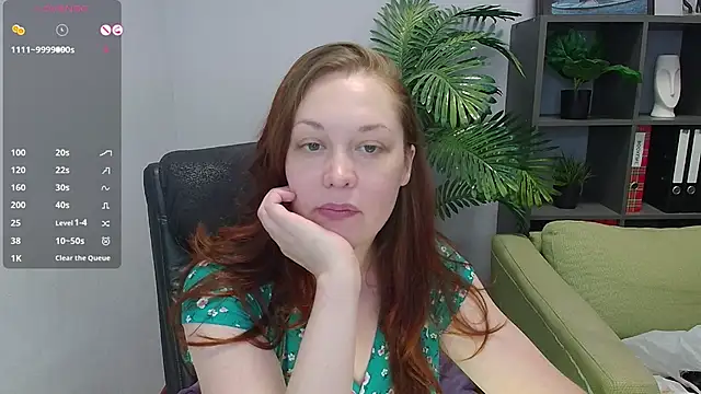 CutieGinger online show from 09.20.25