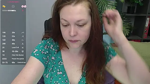 CutieGinger online show from 11.09.25