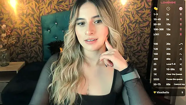 Snapshot of KiaraCarter chatting on 03.15.25 KiaraCarter online show from 03.15.25