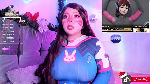 Snapshot of Sweet_freya1 chatting on 11.29.25 Sweet freya1 online show from 11.29.25