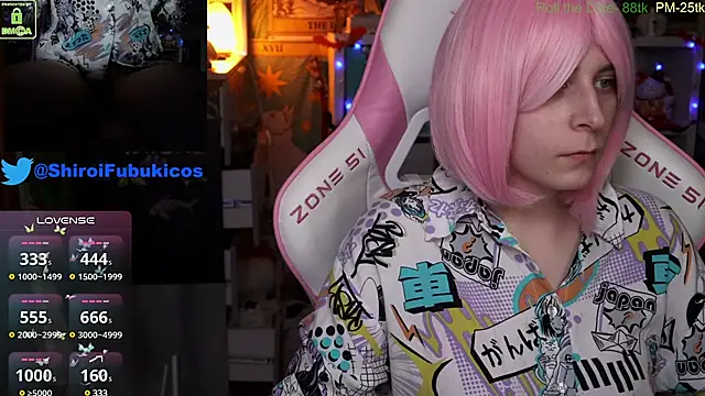 ShiroiFubuki online show from 12.03.24