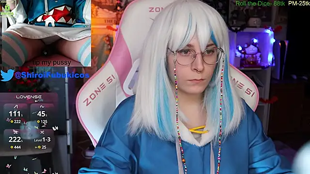 ShiroiFubuki online show from 12.07.24