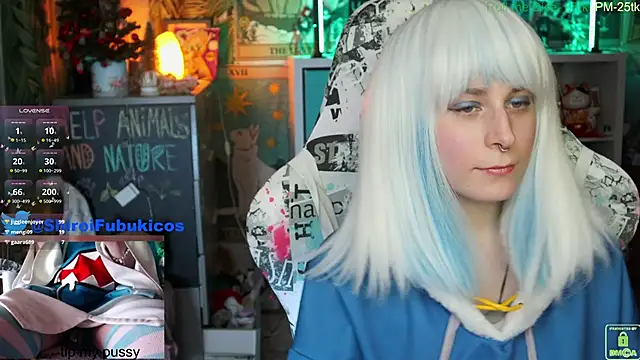 ShiroiFubuki online show from 01.01.25