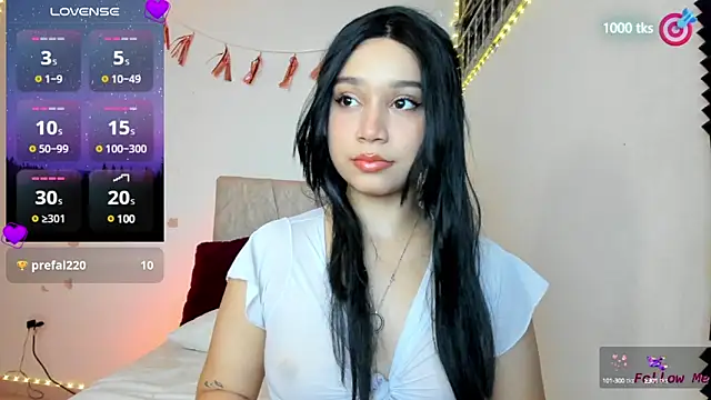 Snapshot of Byeol00 chatting on 03.16.25 Byeol00 online show from 03.16.25