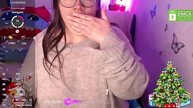 MeowMeowZoe online show from 12.16.25