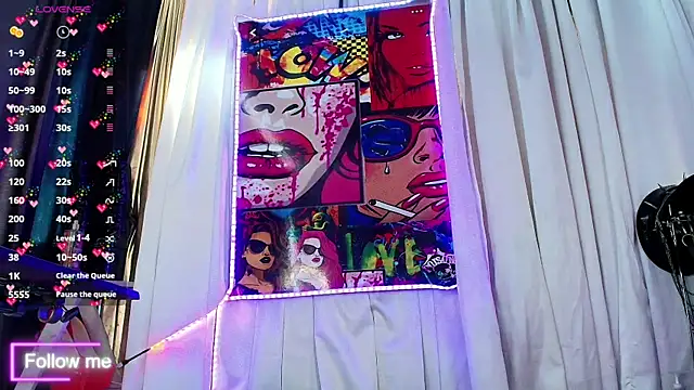 LatexDevil Blondie online show from 03.03.25