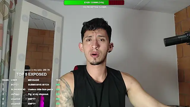 stevenSEX123 online show from 07.12.26