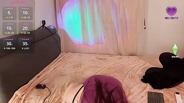 Snapshot of liliwang03 chatting on 03.19.25 liliwang03 online show from 03.19.25