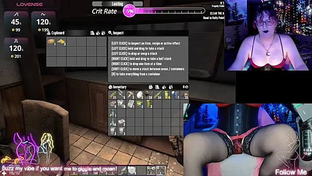 Faye Wilde online show from 02.12.25