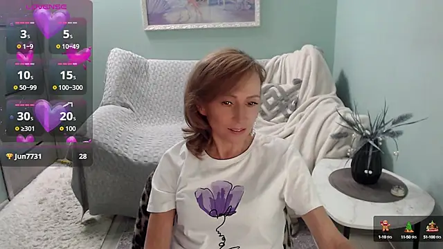 Snapshot of HornyMilf_777 chatting on 10.05.25 HornyMilf 777 online show from 10.05.25