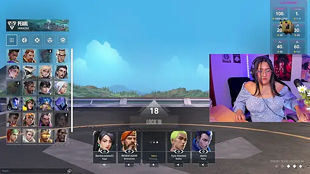 haru u2 online show from 10.19.25