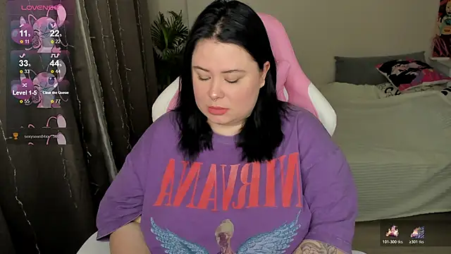 Akemi BBW online show from 12.02.25