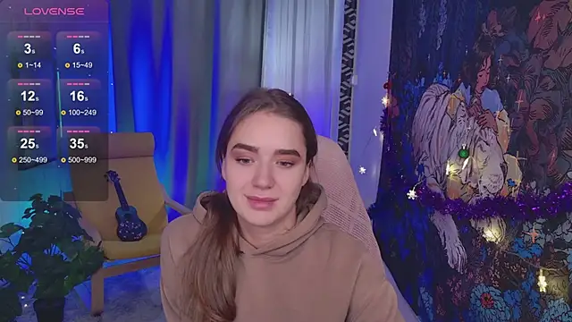 Snapshot of LovelyJessie chatting on 12.18.24 LovelyJessie online show from 12.18.24