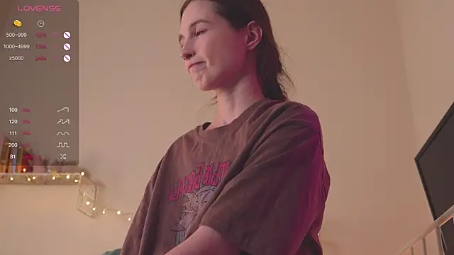 Snapshot of NeonShine chatting on 01.16.25 NeonShine online show from 01.16.25