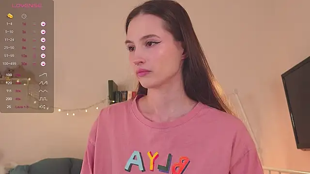 Snapshot of NeonShine chatting on 01.27.25 NeonShine online show from 01.27.25