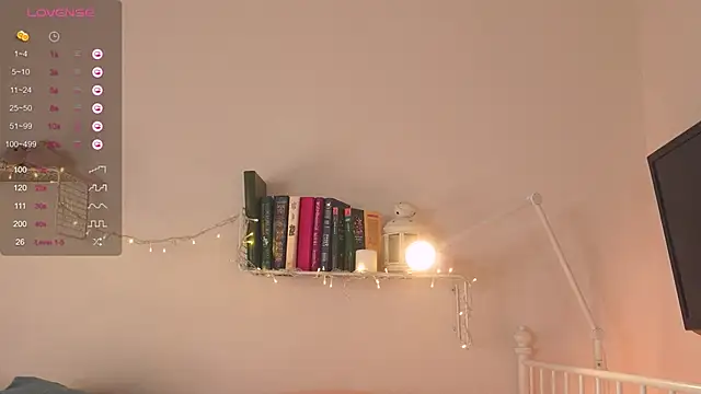 Snapshot of NeonShine chatting on 01.28.25 NeonShine online show from 01.28.25