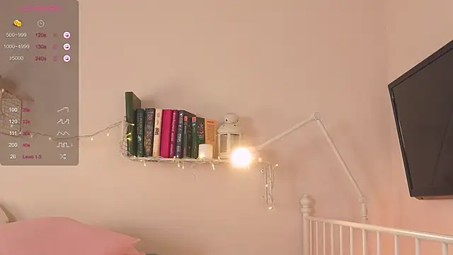 Snapshot of NeonShine chatting on 02.05.25 NeonShine online show from 02.05.25