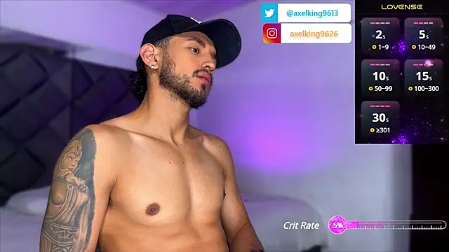 AxelKing1326 online show from 01.21.25