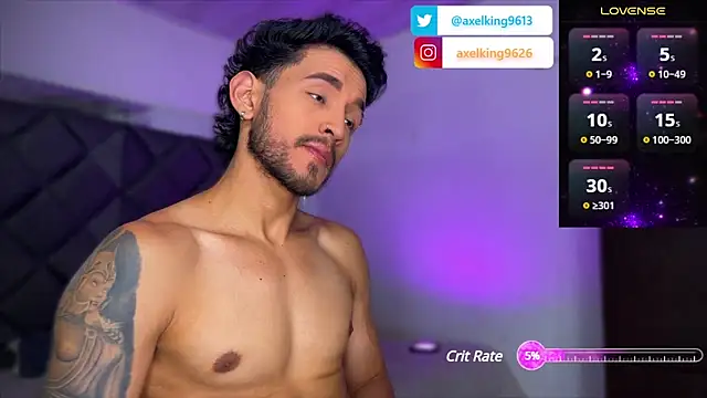 AxelKing1326 online show from 03.08.25