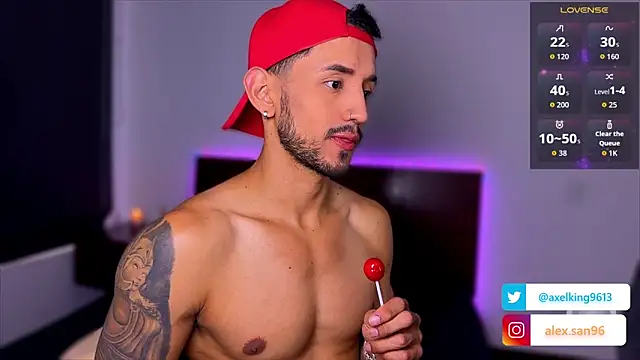 AxelKing1326 online show from 09.27.25