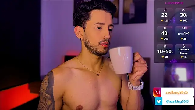 AxelKing1326 online show from 02.26.26