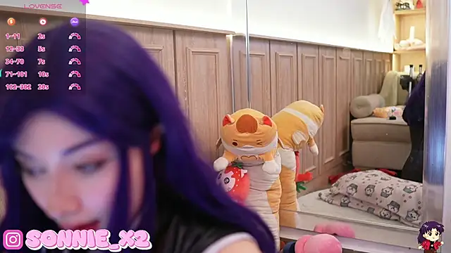 Snapshot of Sonnie_ chatting on 01.21.25 Sonnie online show from 01.21.25