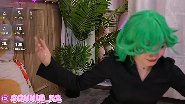 Snapshot of Sonnie_ chatting on 02.19.25 Sonnie online show from 02.19.25