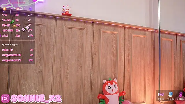 Snapshot of Sonnie_ chatting on 03.18.25 Sonnie online show from 03.18.25