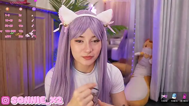 Snapshot of Sonnie_ chatting on 03.20.25 Sonnie online show from 03.20.25