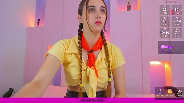 angelikarose1 online show from 10.19.25