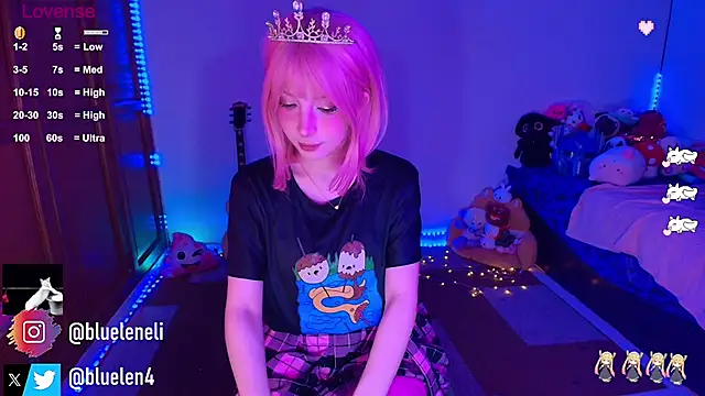 Snapshot of bluelen chatting on 02.05.26 bluelen online show from 02.05.26