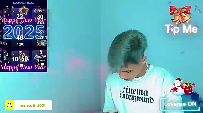 Liamscott  online show from 01.07.25