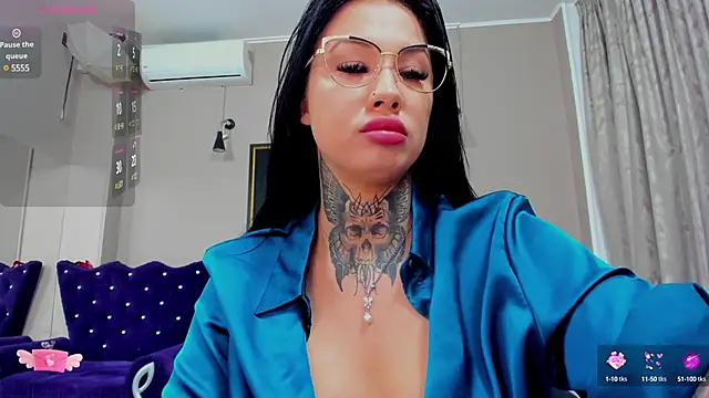 AngellBlackX online show from 02.22.25