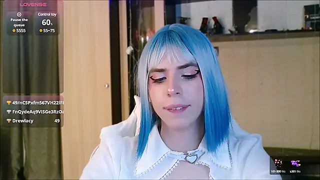 Snapshot of FemAlexa_ chatting on 01.30.25 FemAlexa online show from 01.30.25